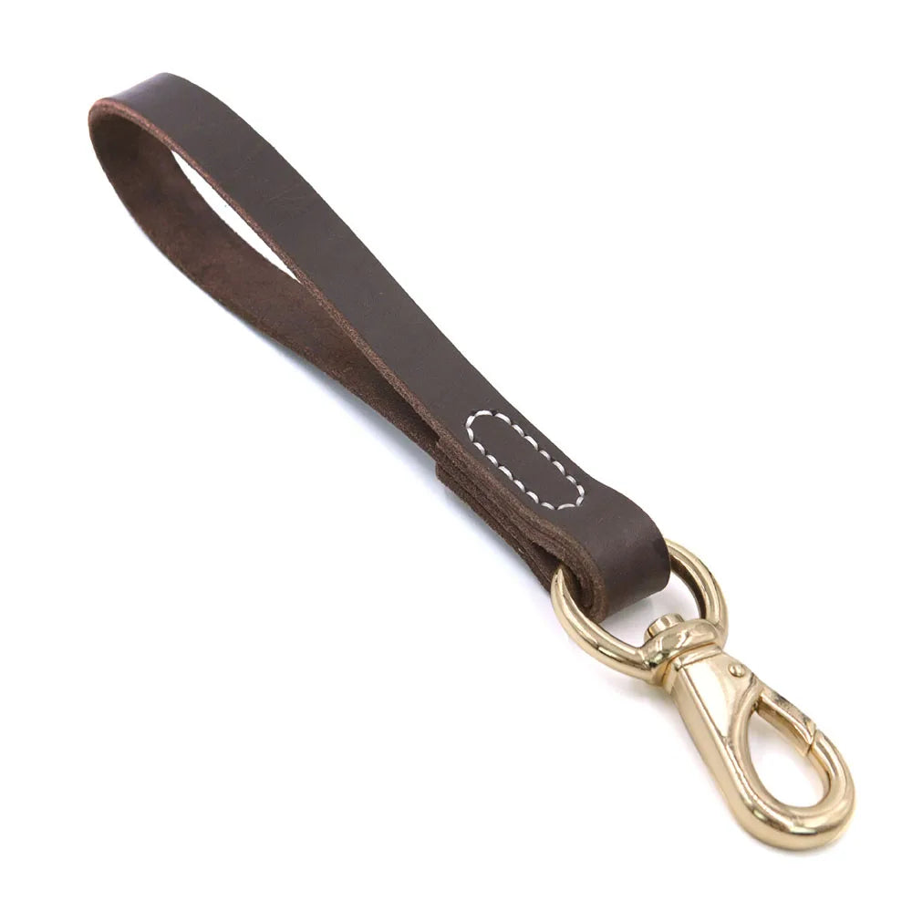 Real Leather Traffic Leash