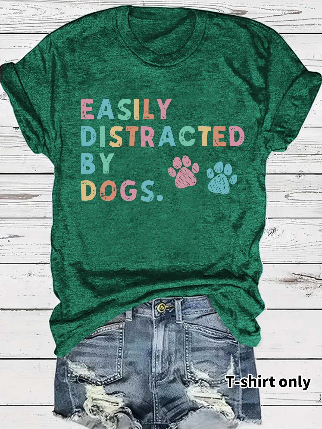 Printed short sleeved Tshirt