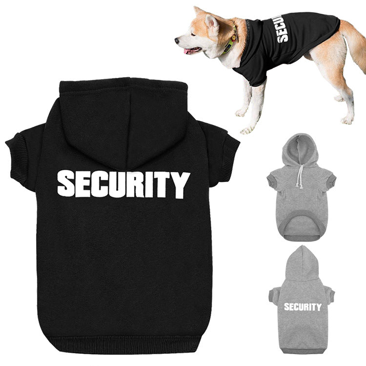 Dog/cat SECURITY hoodie