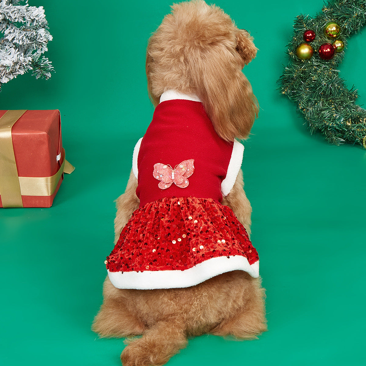 Christmas Butterfly Dress