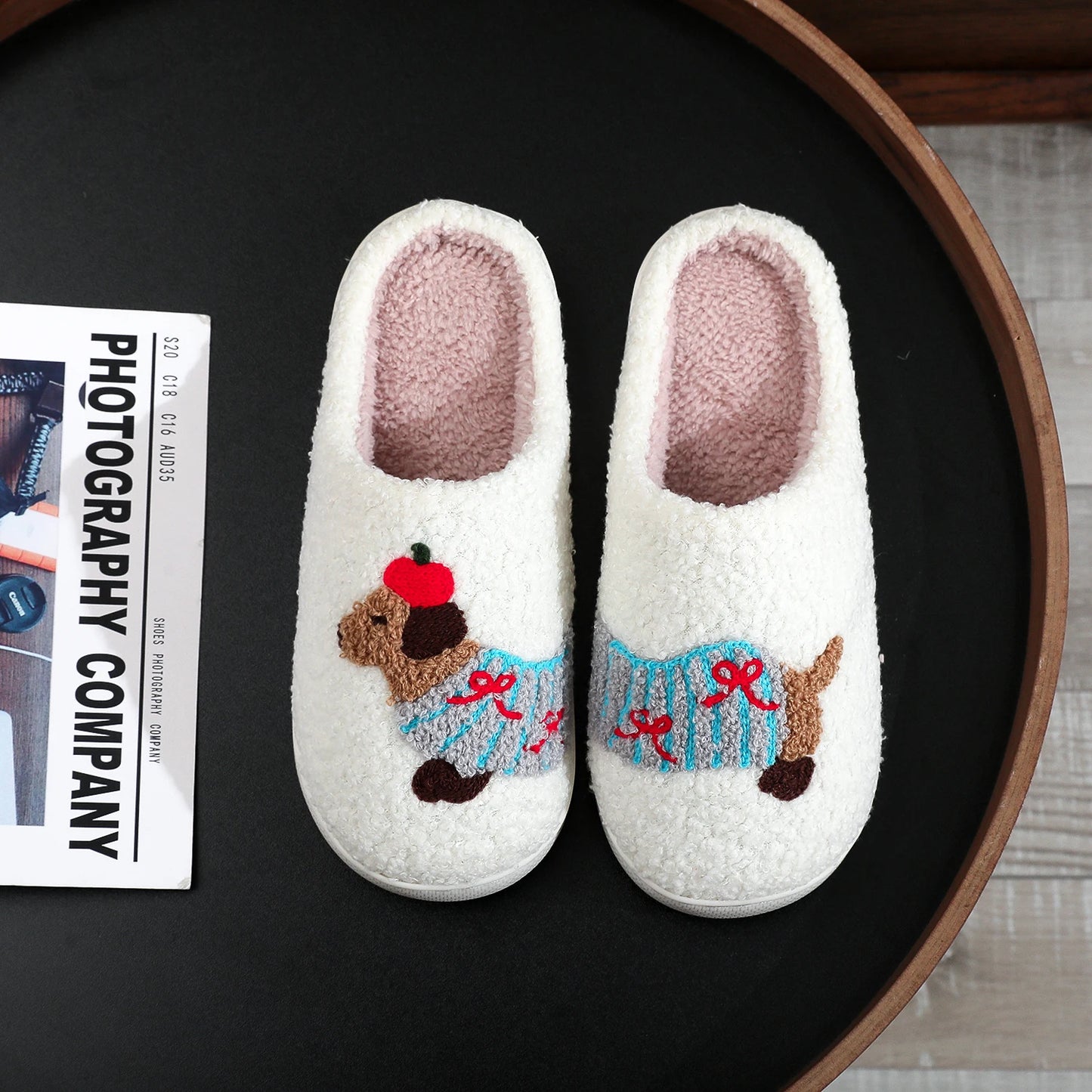 Dachshund Thick-Soled Slippers