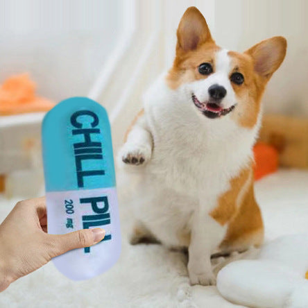 Plush Chill Pill Toy