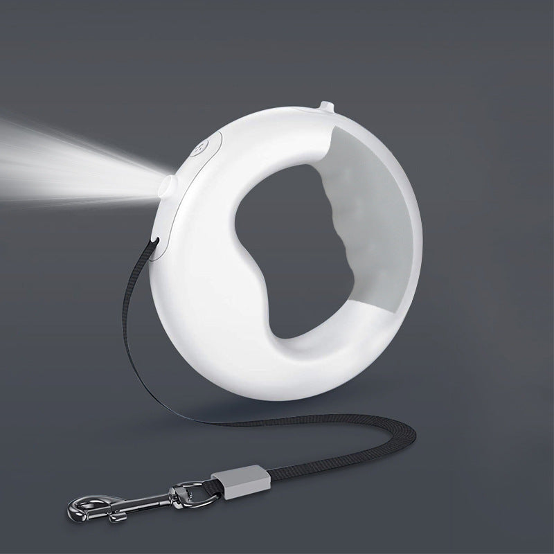 Retractable Leash with LED Light