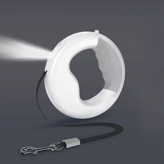 Retractable Leash with LED Light