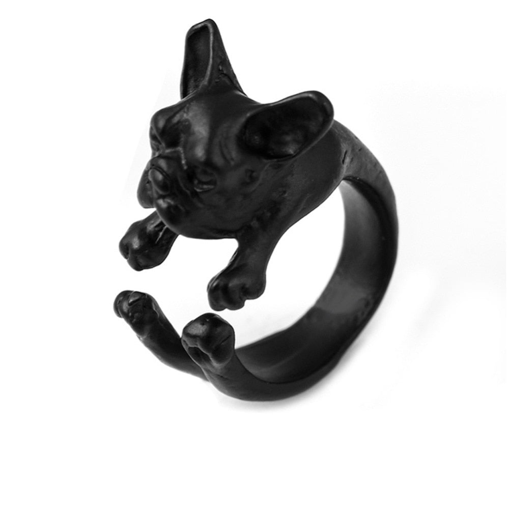 1 pc French Bulldog Ring