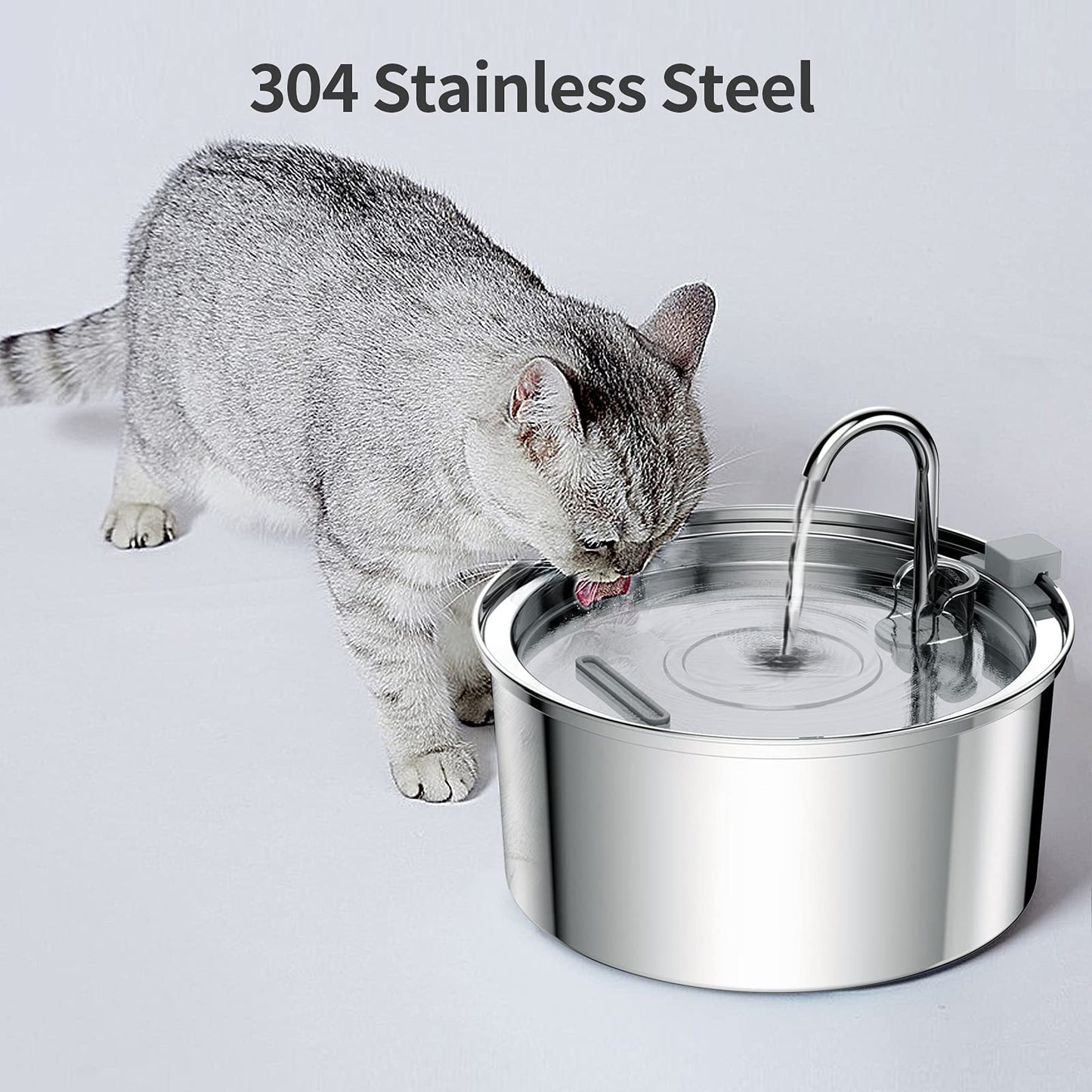 3.2L stainless steel water fountain