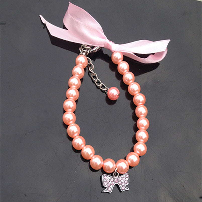 Pearl Pet Necklace