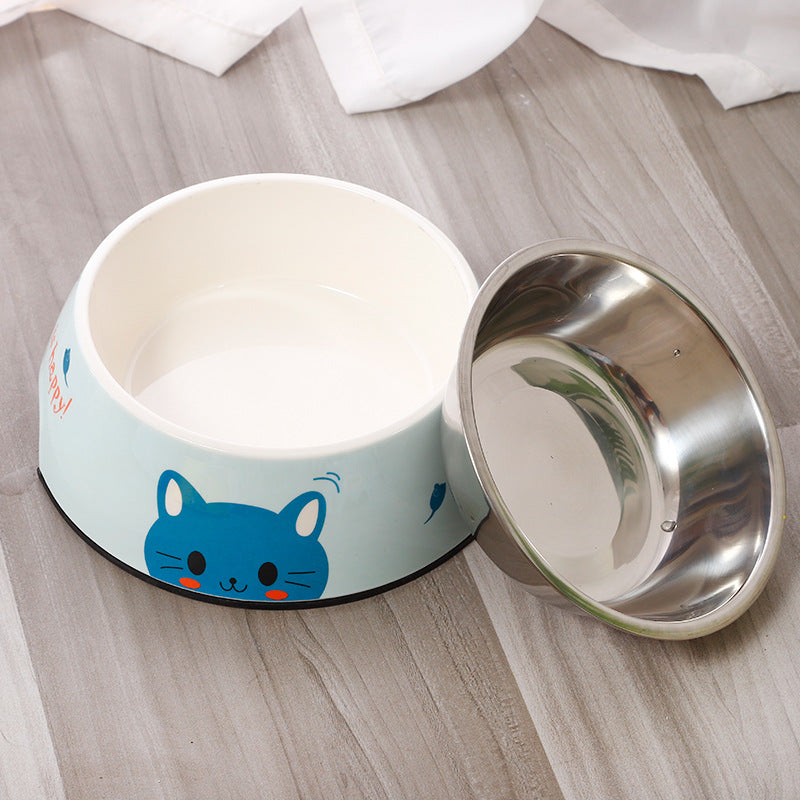Melamine/Stainless Steel Food/Water Bowl