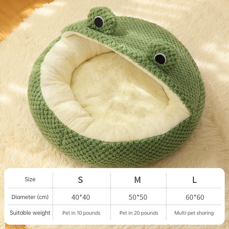 Frog Pet Bed