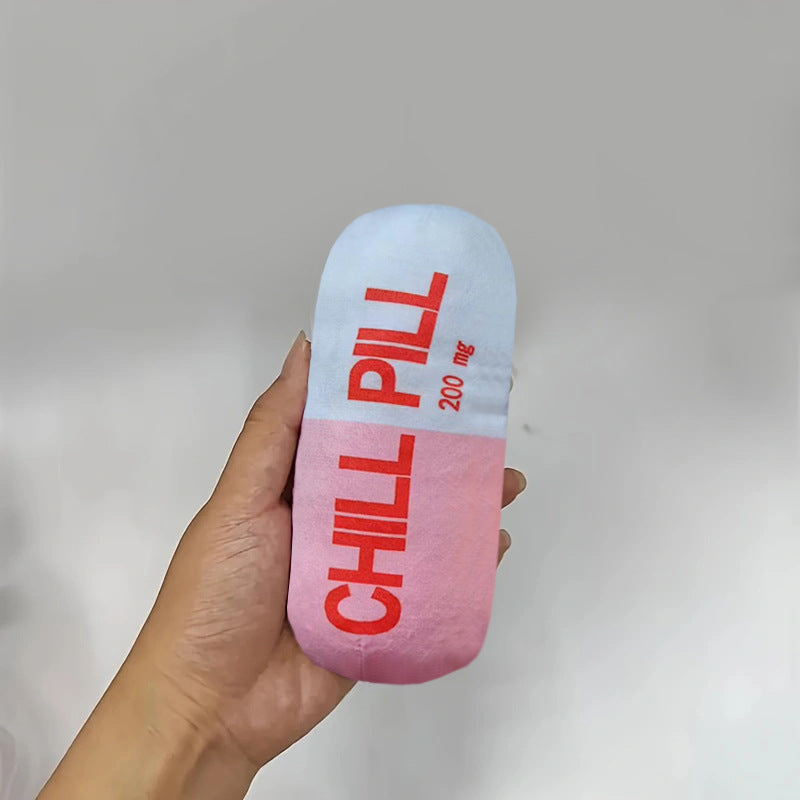 Plush Chill Pill Toy