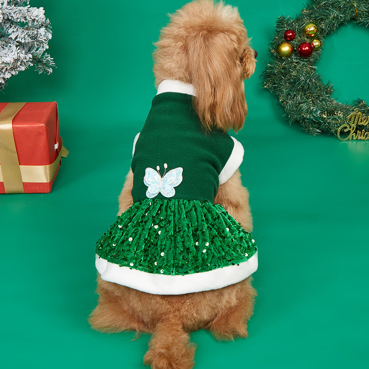 Christmas Butterfly Dress