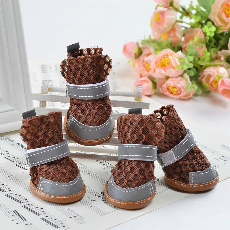 Mesh Non-Slip Pet Shoes