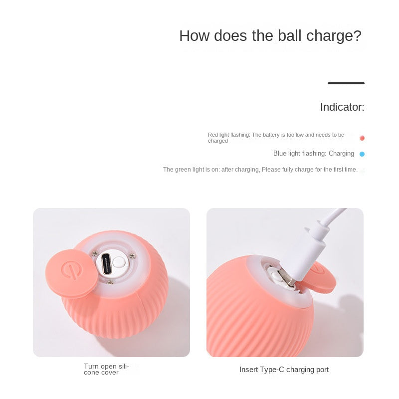 Self rolling ball