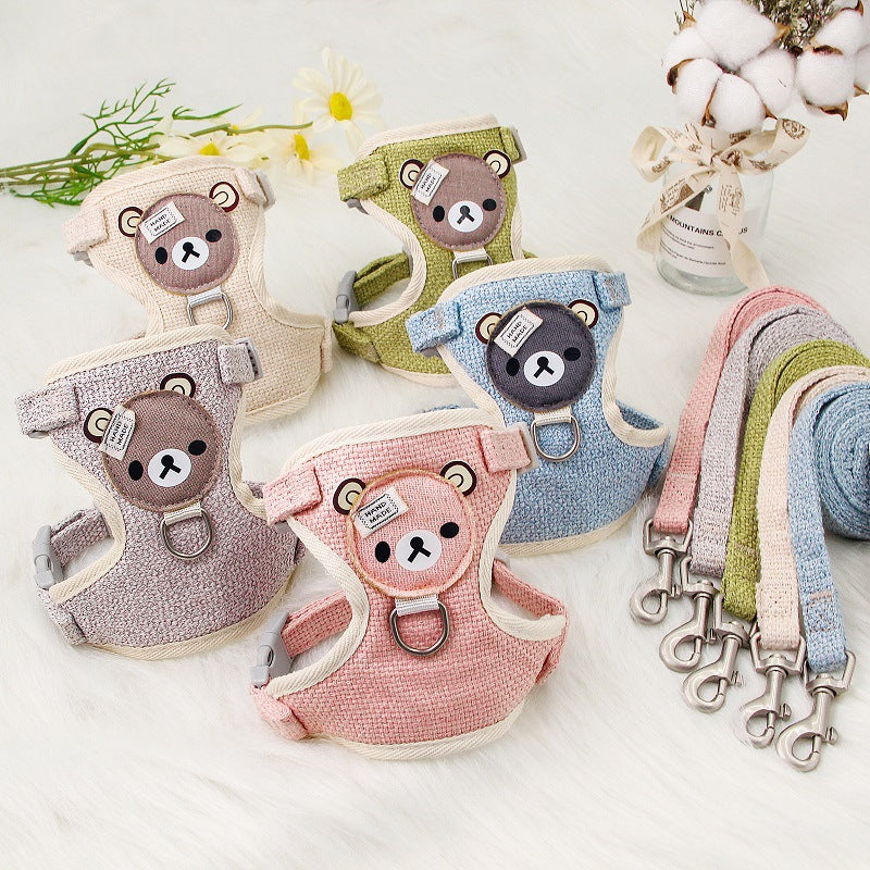 Small Dog/Cat Harness/Leash Set