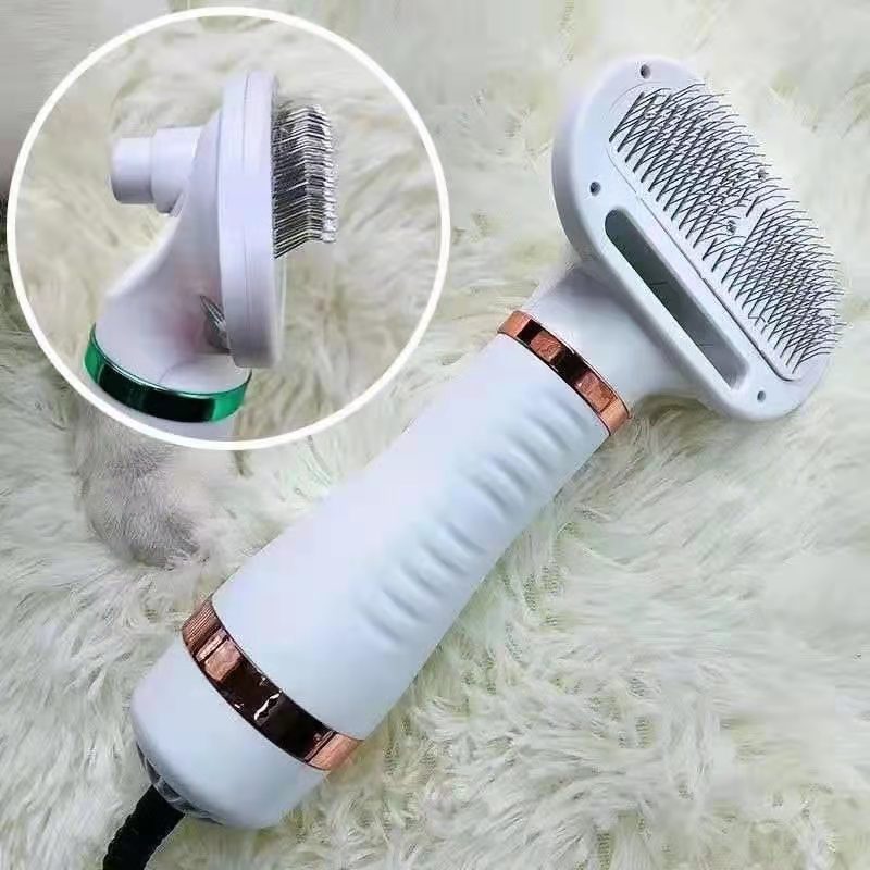 Two-In-One Pet Hot Air Brush