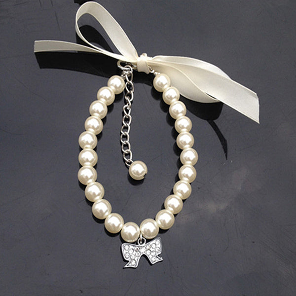 Pearl Pet Necklace