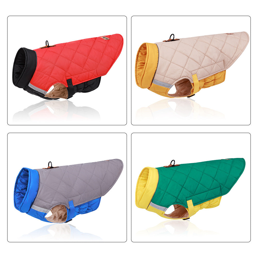 Reflective coat harness