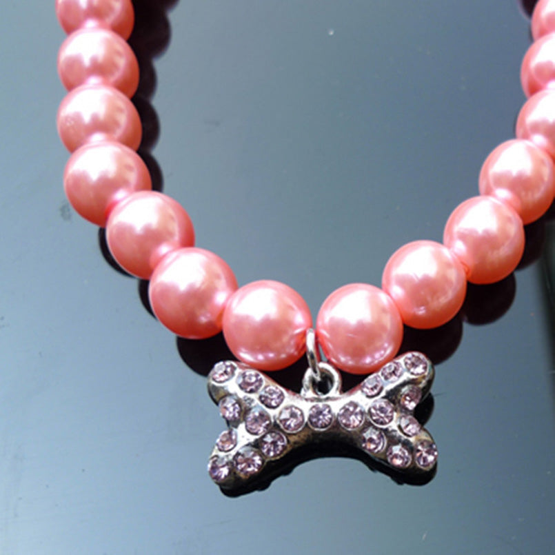 Pearl Pet Necklace
