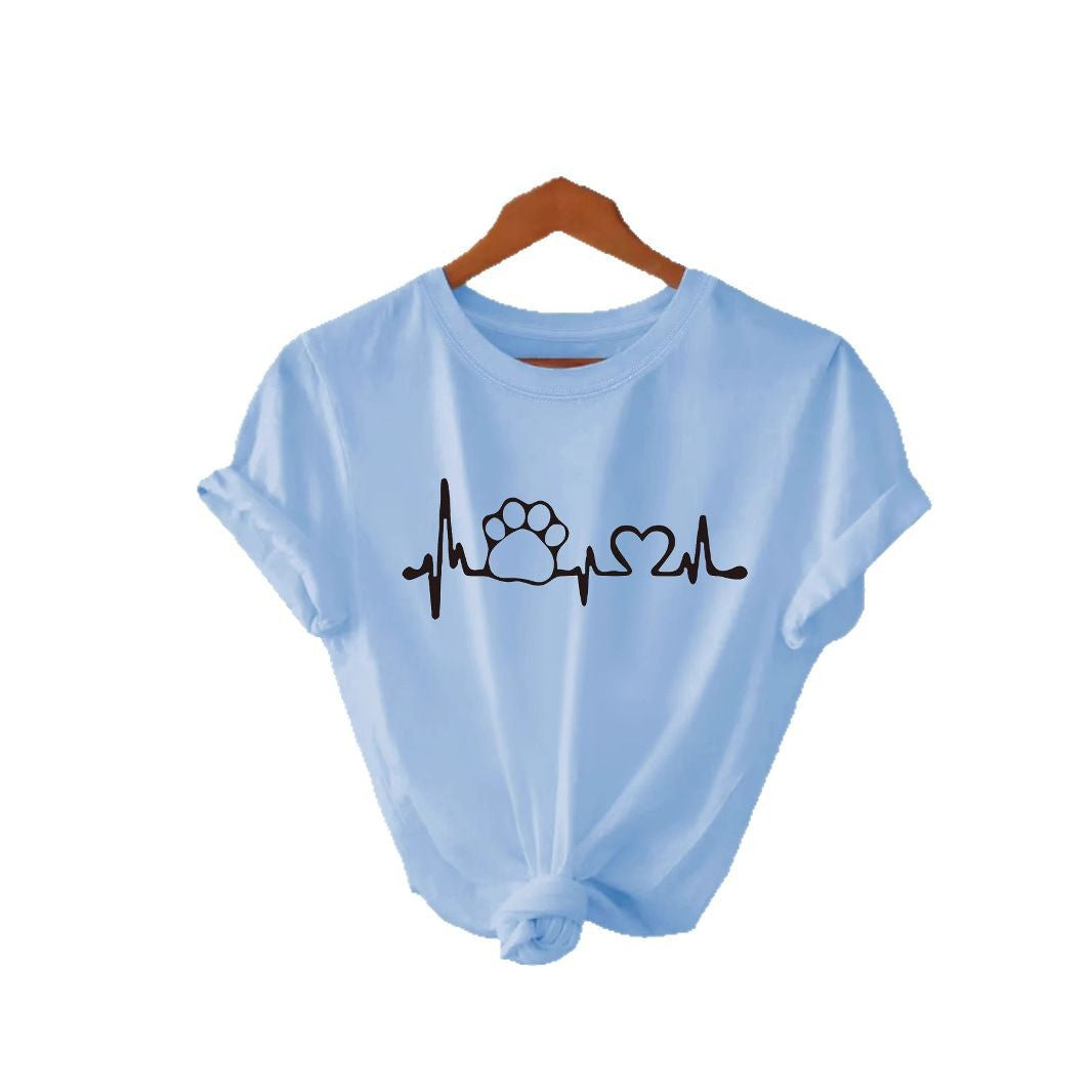 Printed Short Sleeved Tshirt