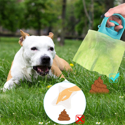 Pooper Scooper with Bag Dispenser