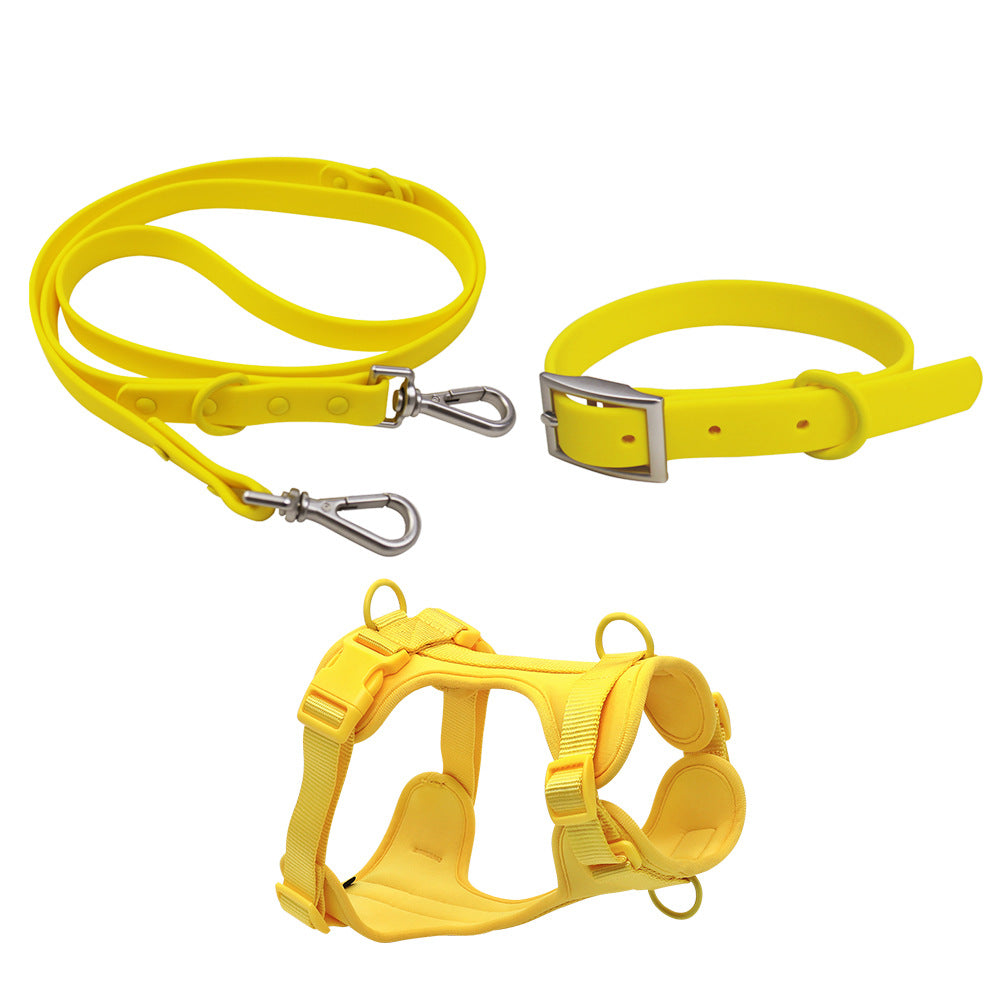 Waterproof PVC Collar/Leash/Harness