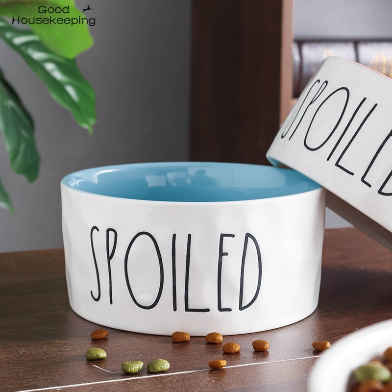 SPOILED Ceramic Food/Water Bowl