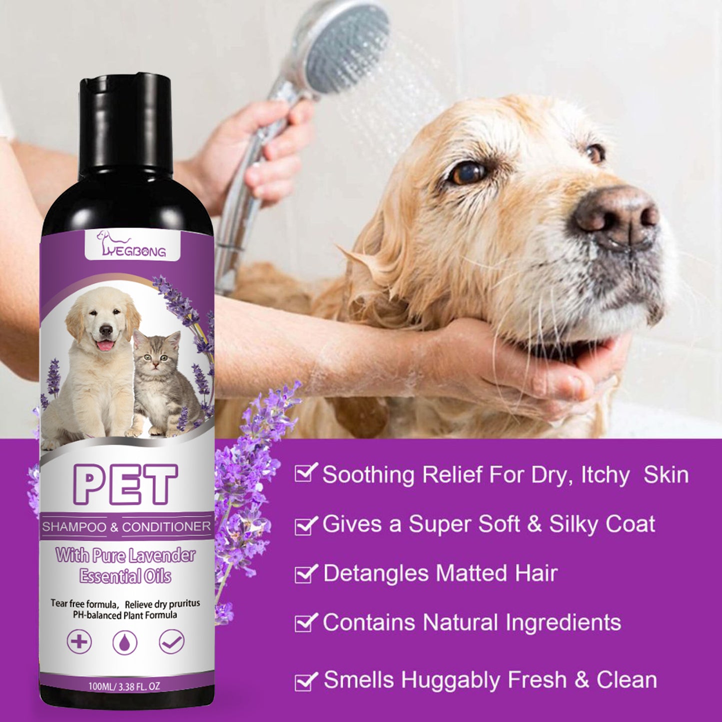 Moisturizing Pet Shampoo/Conditioner