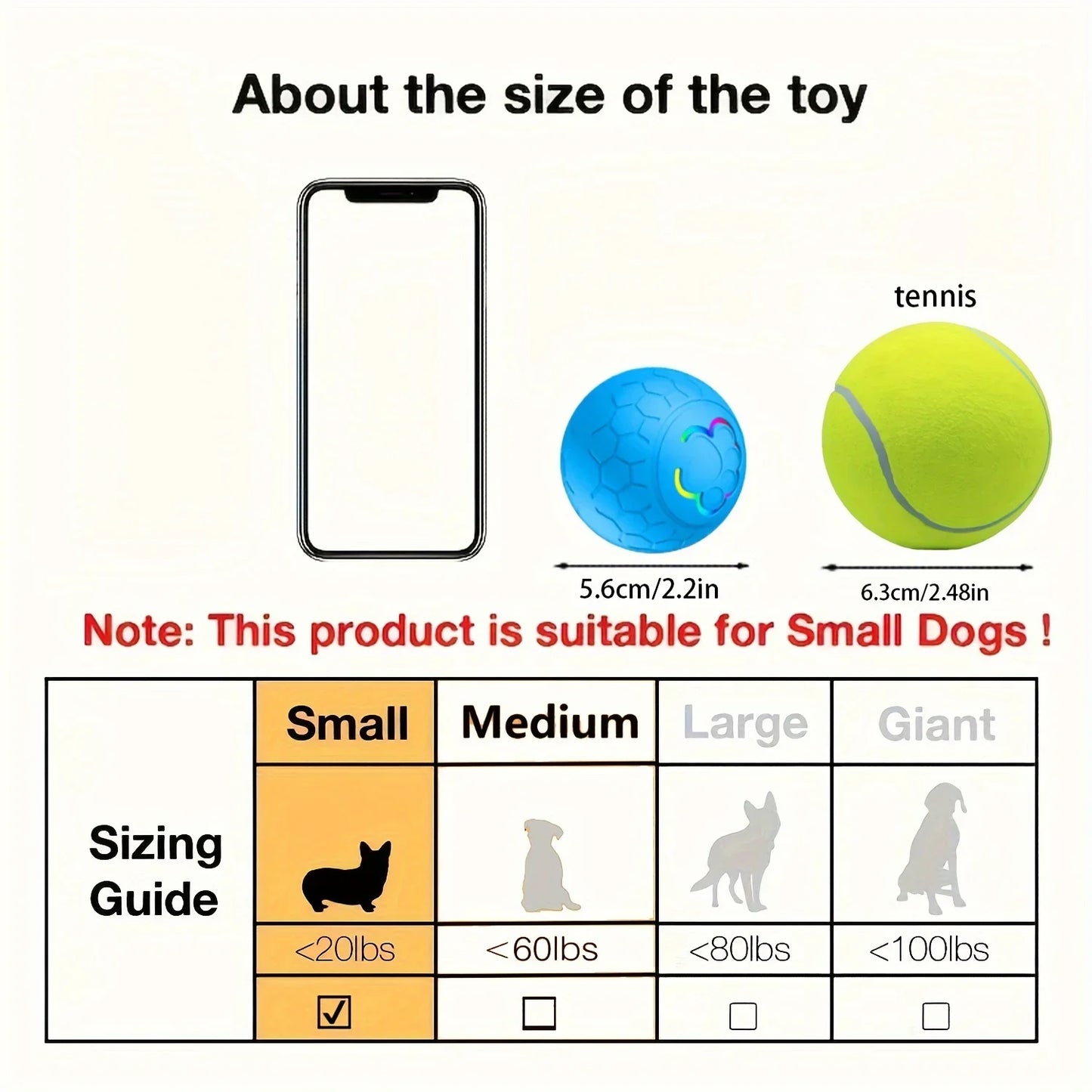 Rechargeable rolling/bouncing ball