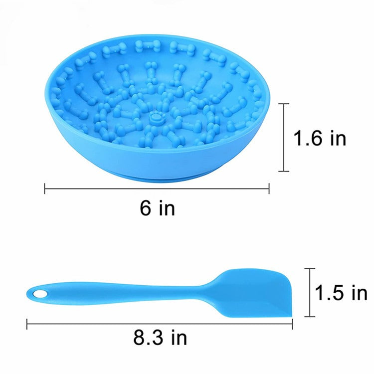Wet Food Silicone Slow Feeder