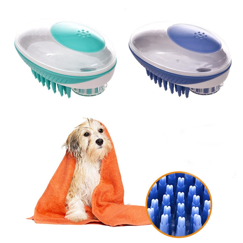 Shampoo Dispensing Bath Brush