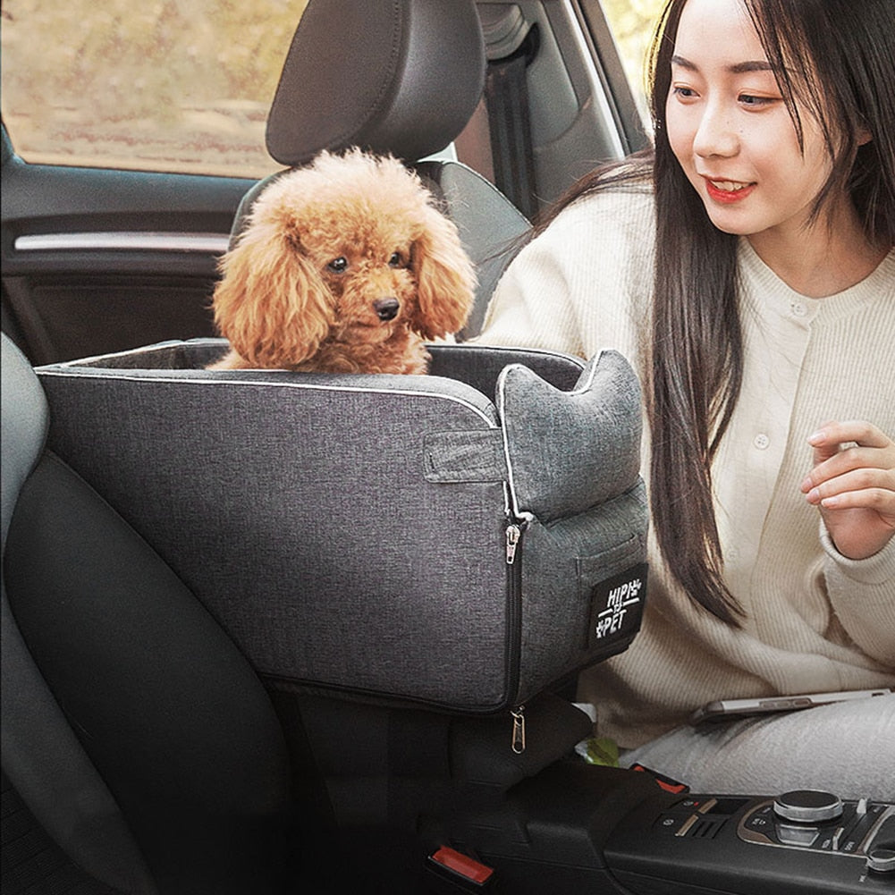 Car Arm Rest Pet Seat
