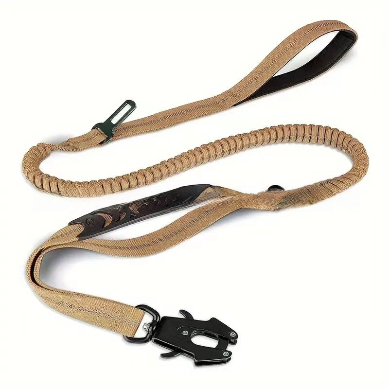 Dog Leash with Seat Belt Clip