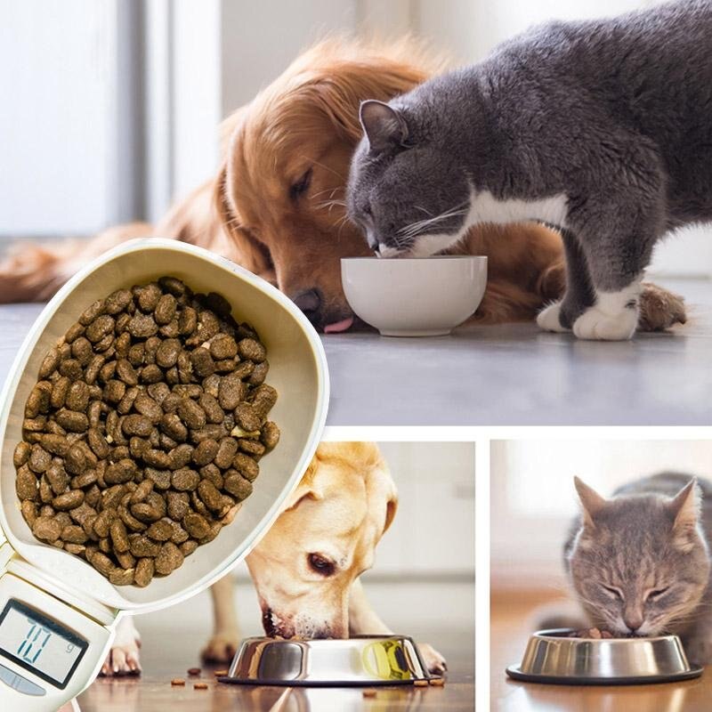 Electric Measuring Pet Food Scoop