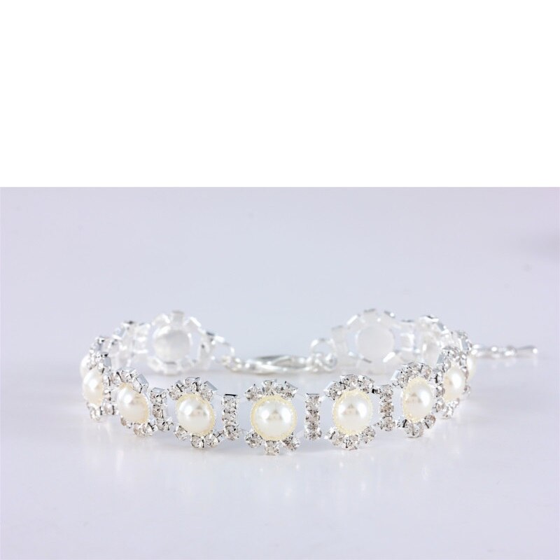 Pearl/Rhinestone Pet Necklace