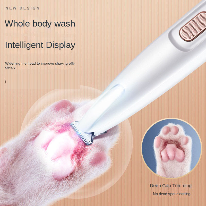 Dog/cat waterproof paw hair trimmer