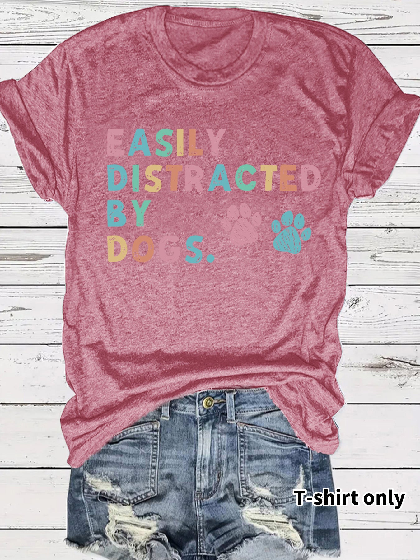 Printed short sleeved Tshirt