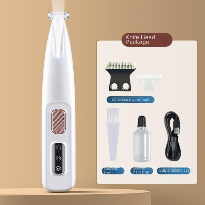 Dog/cat waterproof paw hair trimmer
