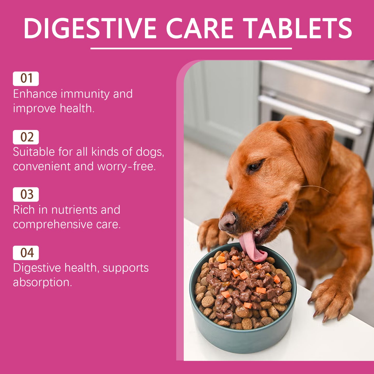 Dog Probiotic Tablets 80ct