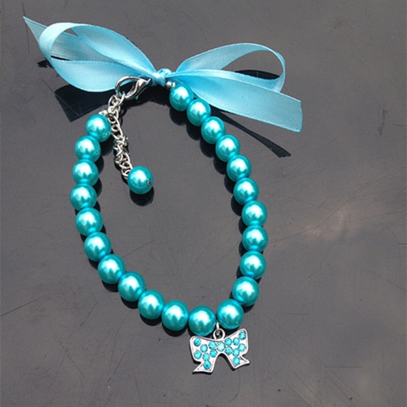 Pearl Pet Necklace