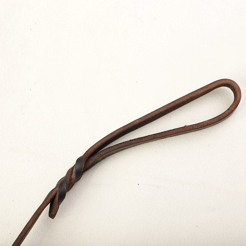 Real Leather Slip Lead
