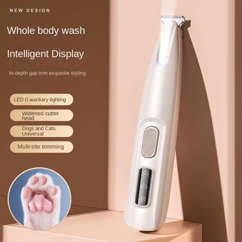 Dog/cat waterproof paw hair trimmer