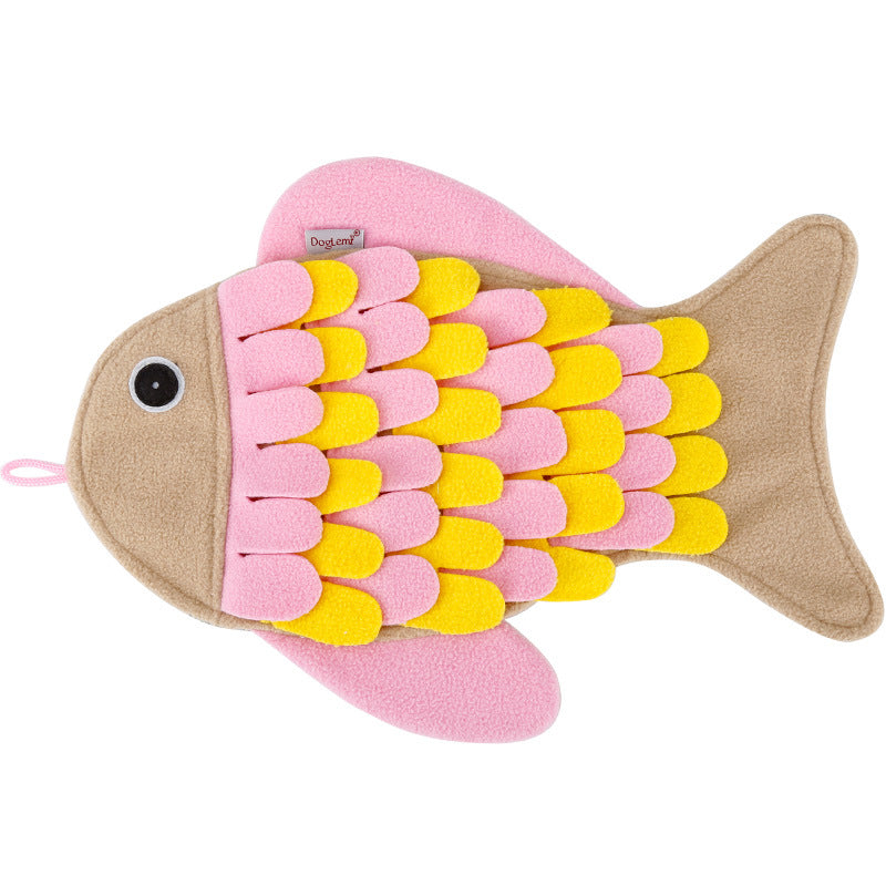 Fish-shaped Snuffle Mat