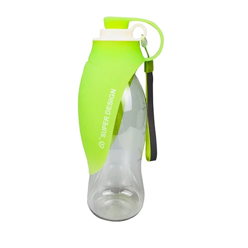 Portable Water Bottle Silicone Leaf Design