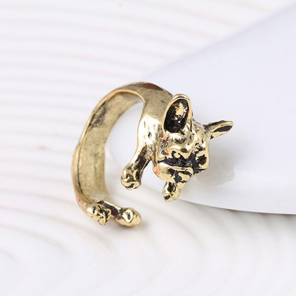 1 pc French Bulldog Ring