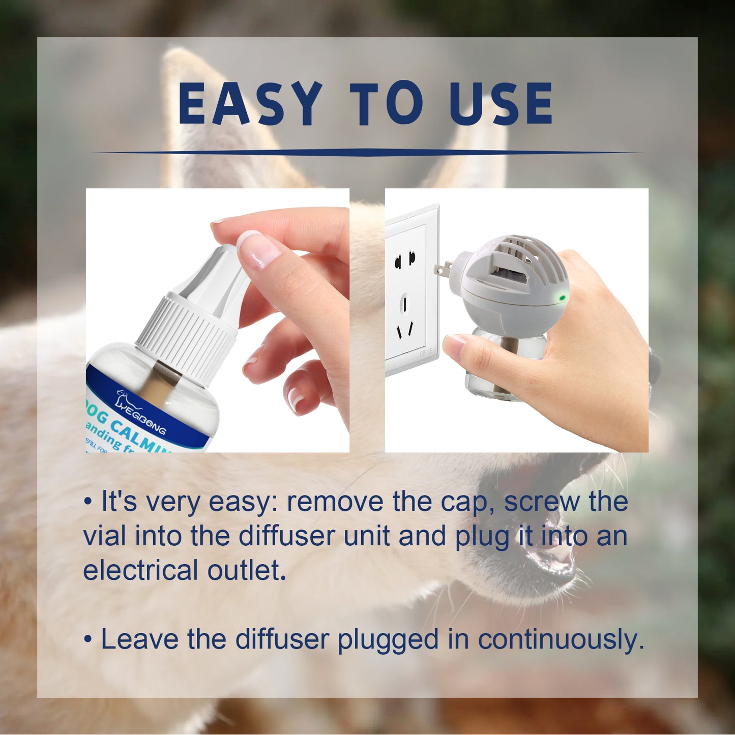 Calming diffuser refill