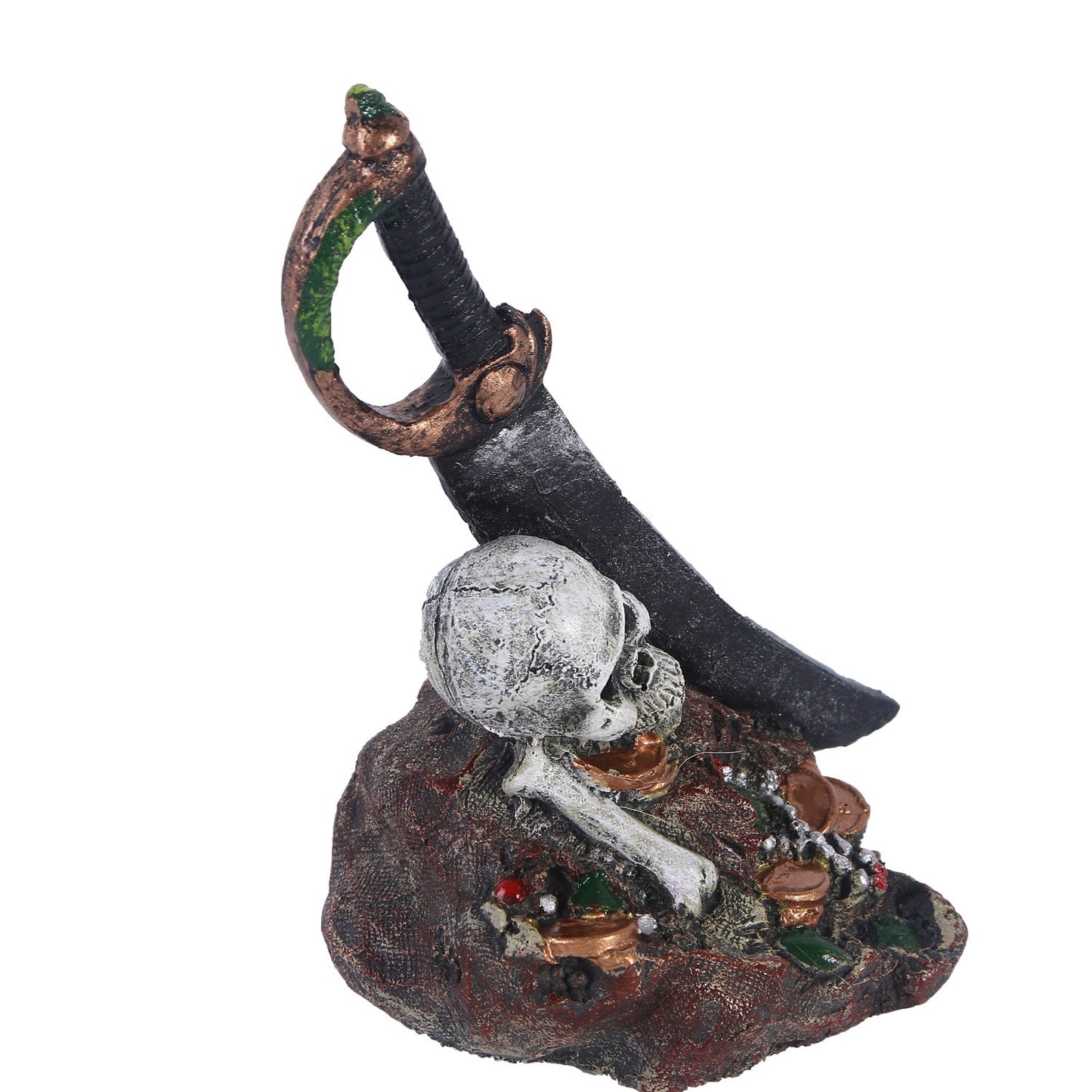 Resin Pirates Treasure Aquarium Decor
