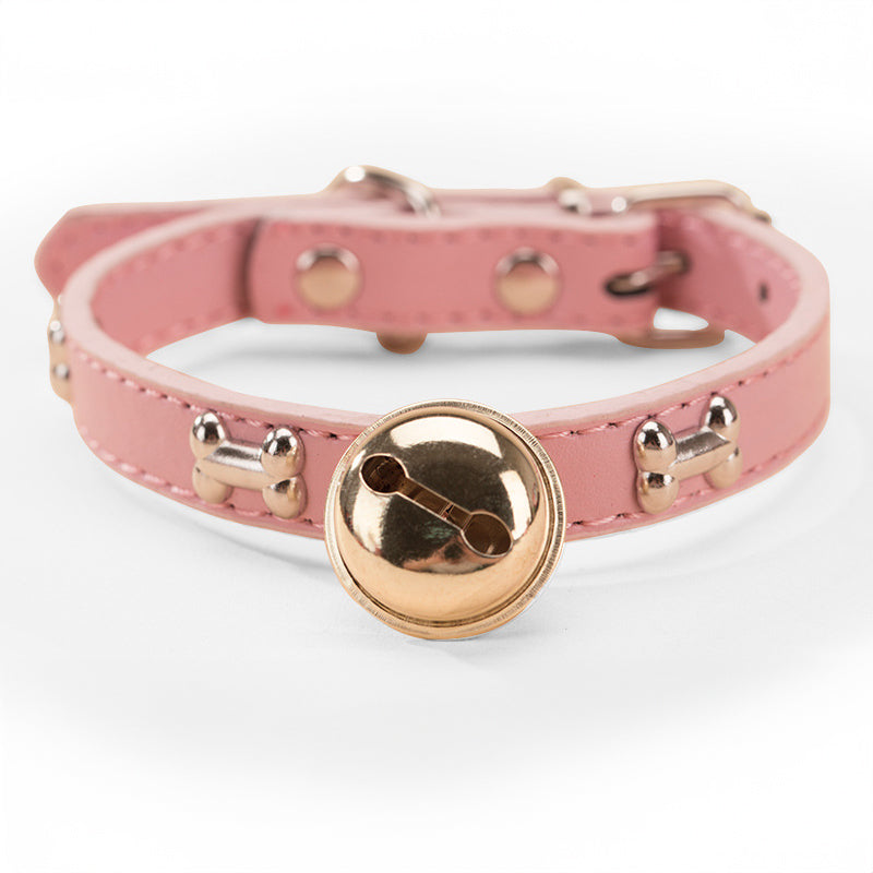 Leather Bell Collar