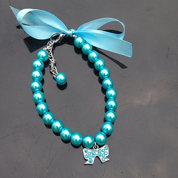 Pearl Pet Necklace