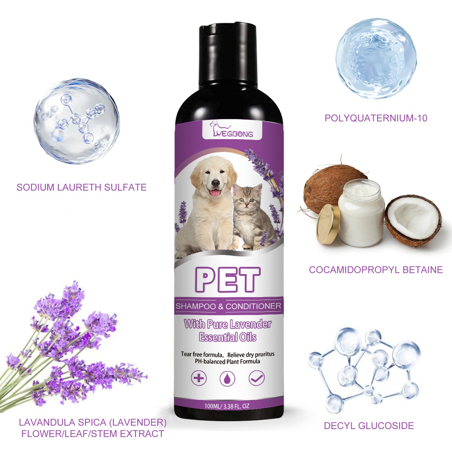 Moisturizing Pet Shampoo/Conditioner