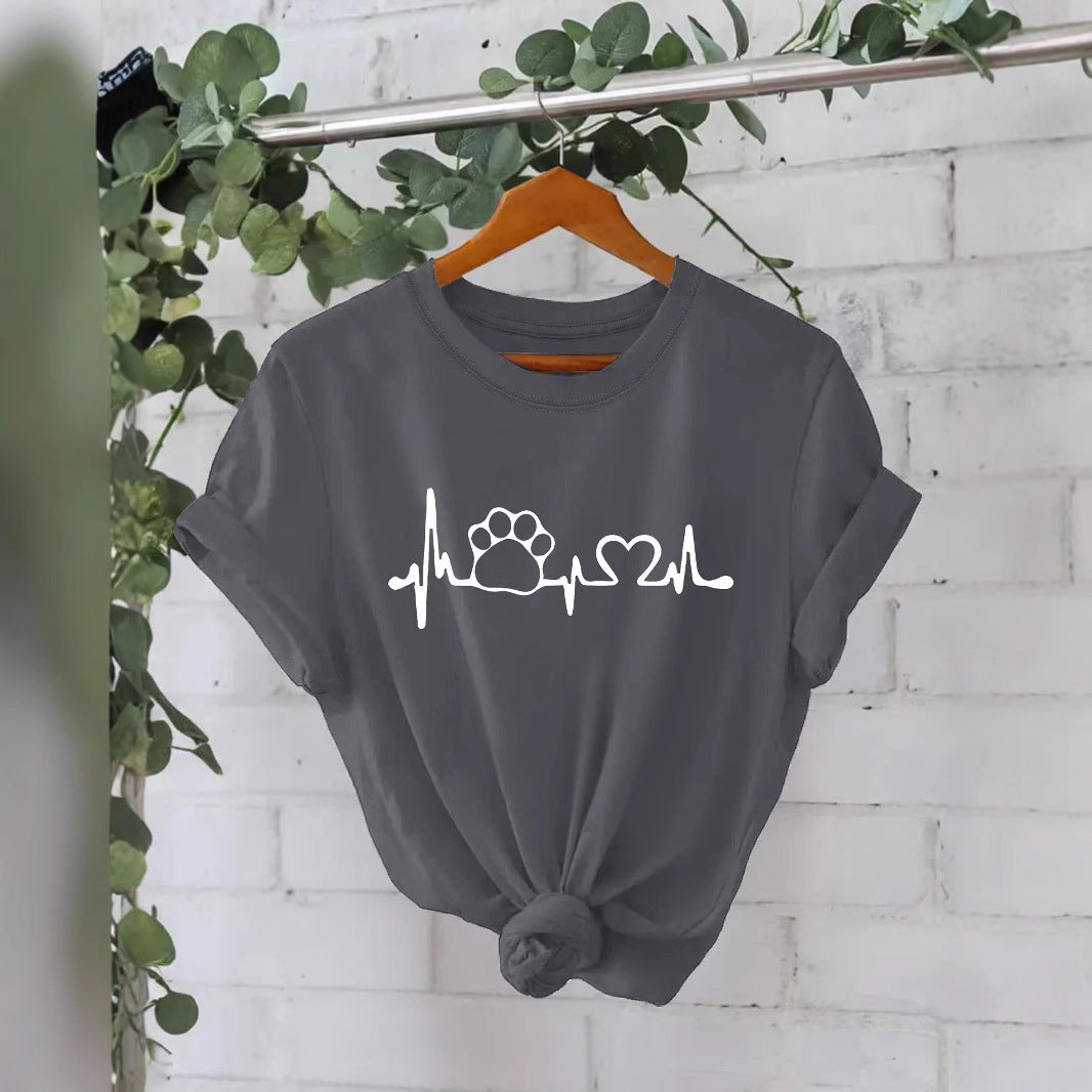 Printed Short Sleeved Tshirt